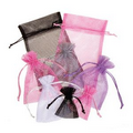 Fishnet Pouches W/ Satin Drawstring Cord (4"x5")